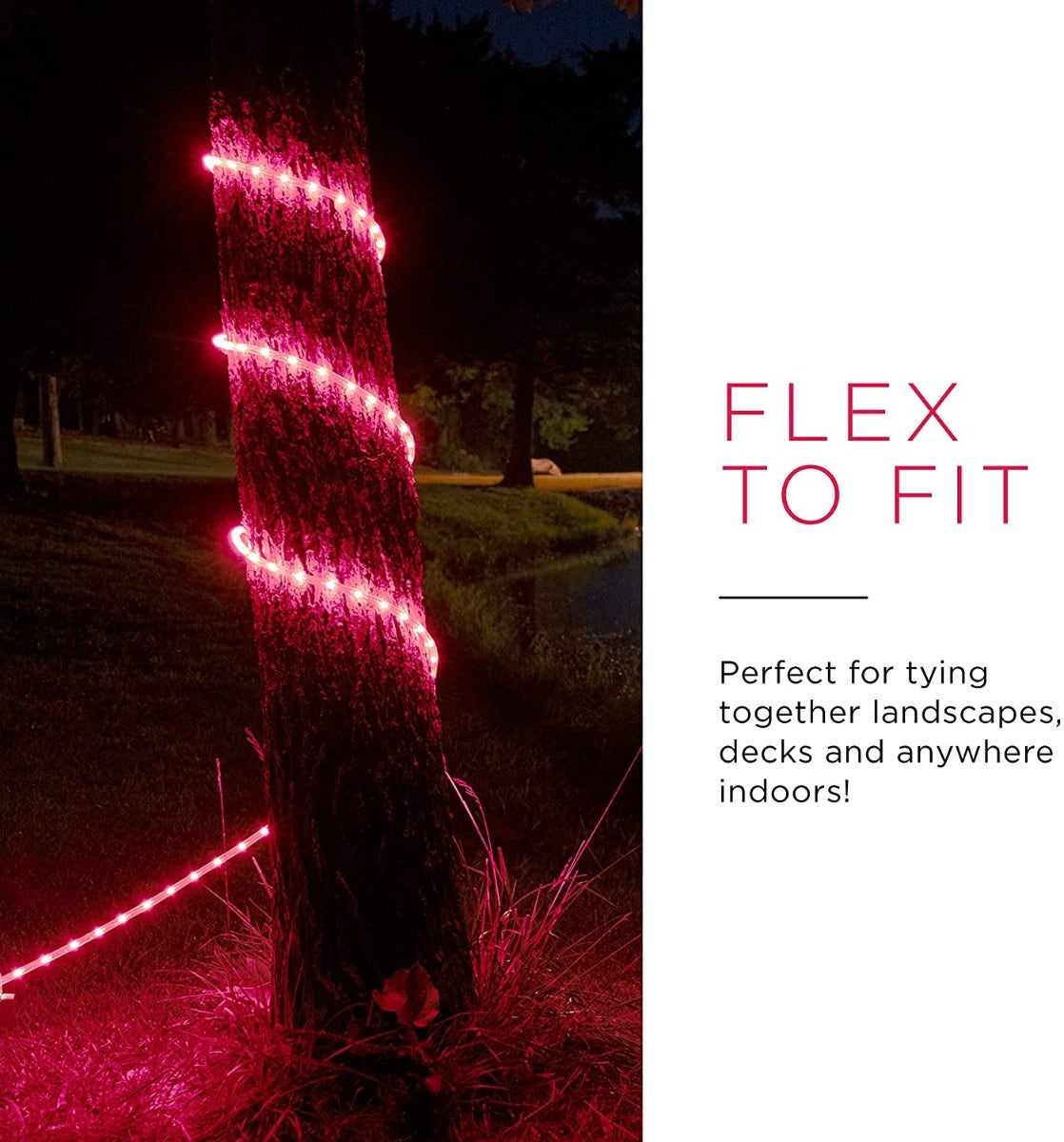 UltraPro Escape Indoor/Outdoor LED Rope Light, 16ft., Color Changing