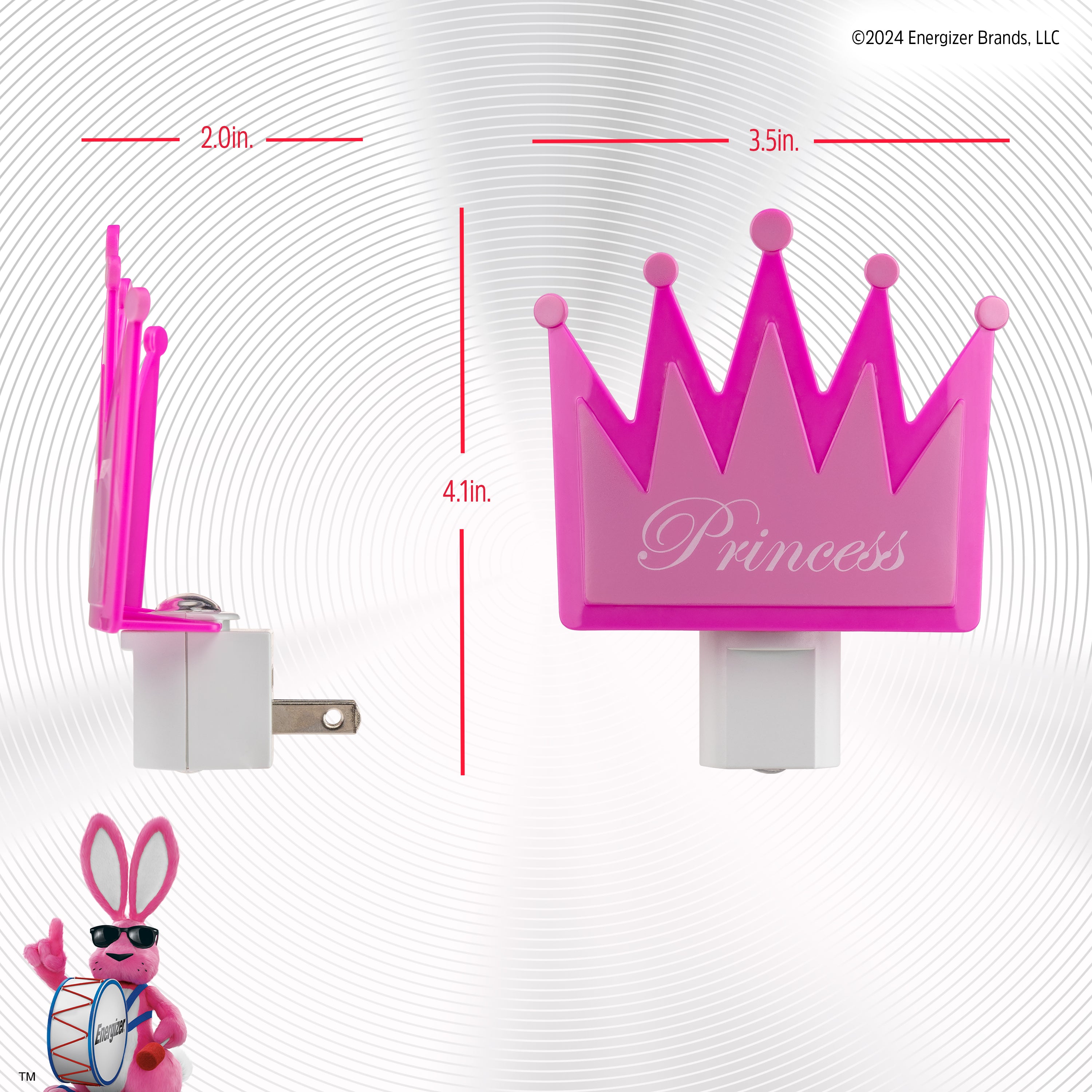 Energizer Princess Crown Night Light