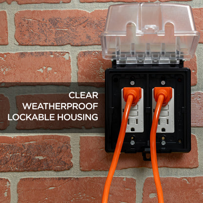 UltraPro 2-Gang Outdoor Electrical Outlet Cover