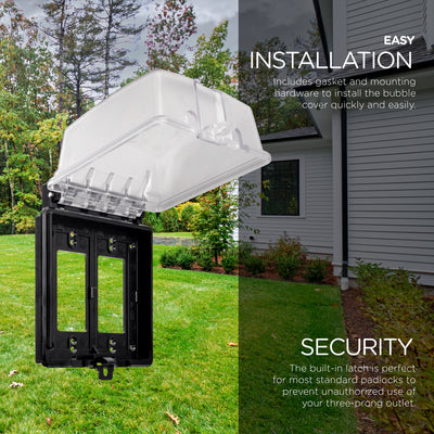 UltraPro 2-Gang Outdoor Electrical Outlet Cover