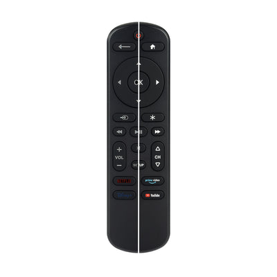 GE OneTouch Replacement Remote Control, Backlit, Black
