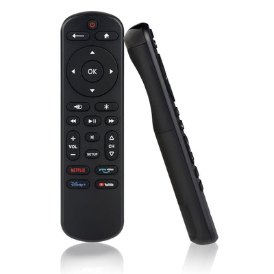 GE OneTouch Replacement Remote Control, Backlit, Black