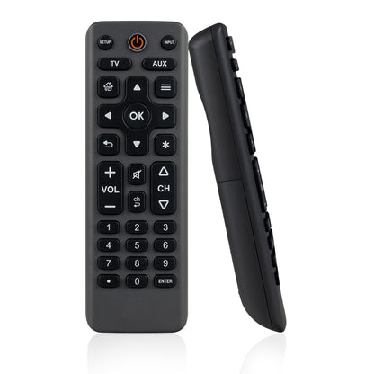 GE 2-Device Universal Remote Control, Charcoal