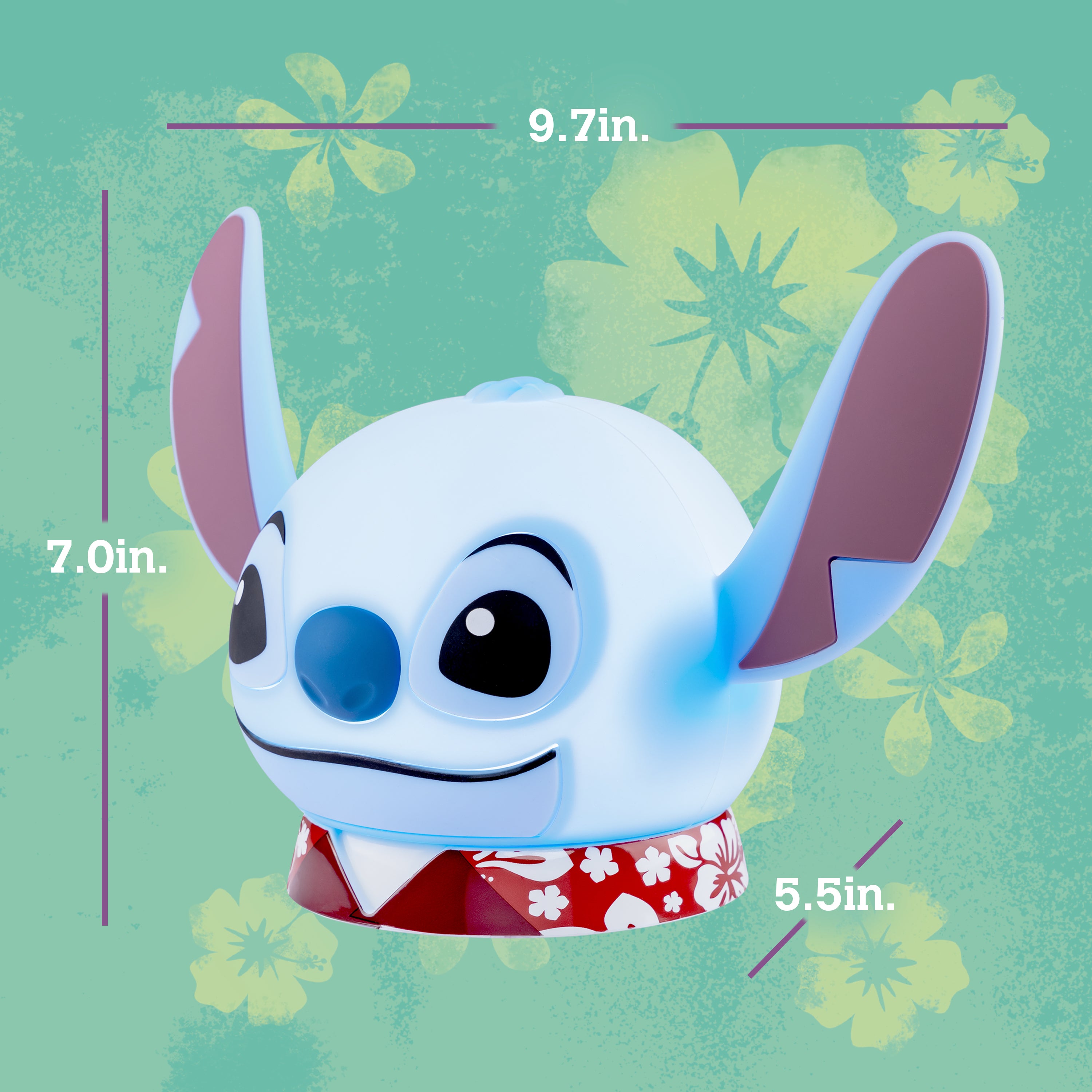 Disney Lilo and Stitch Squish'ems Dimmable Tabletop LED Night Light