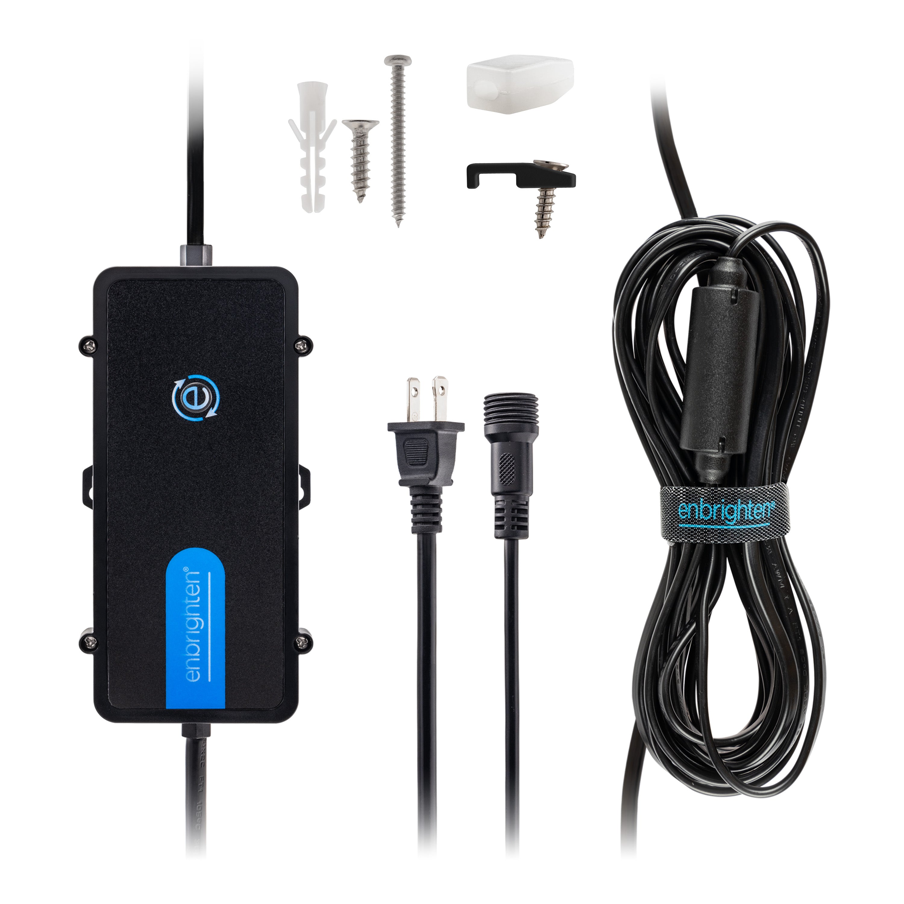 Enbrighten Eternity Eave Light Power Supply, Black