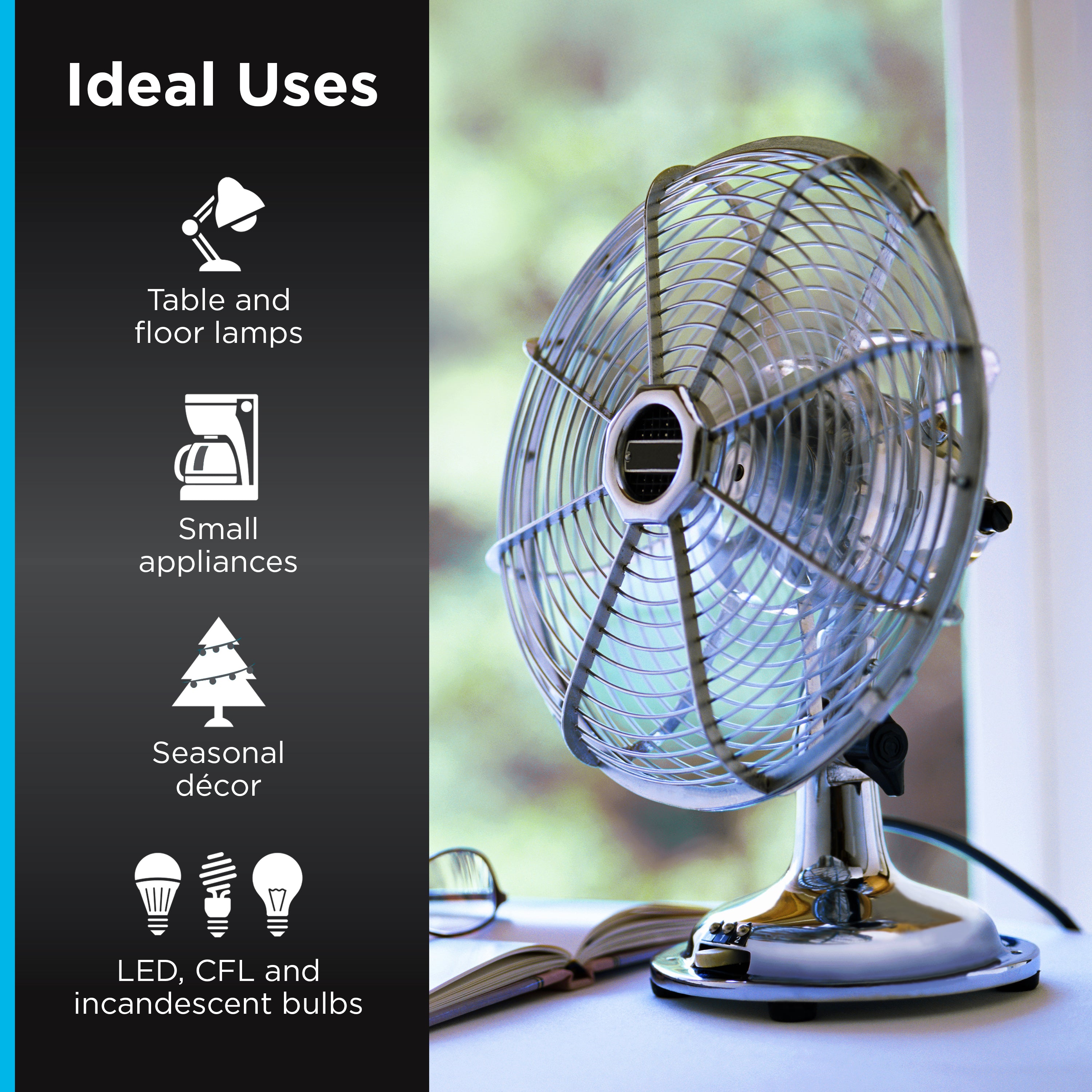 GE UltraPro 2-Outlet Plug-in Mechanical Timer