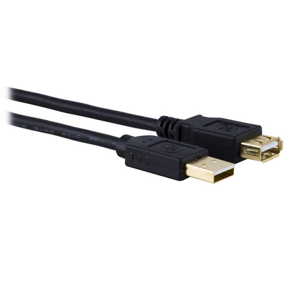 GE 6ft. USB Extension Cable, Black