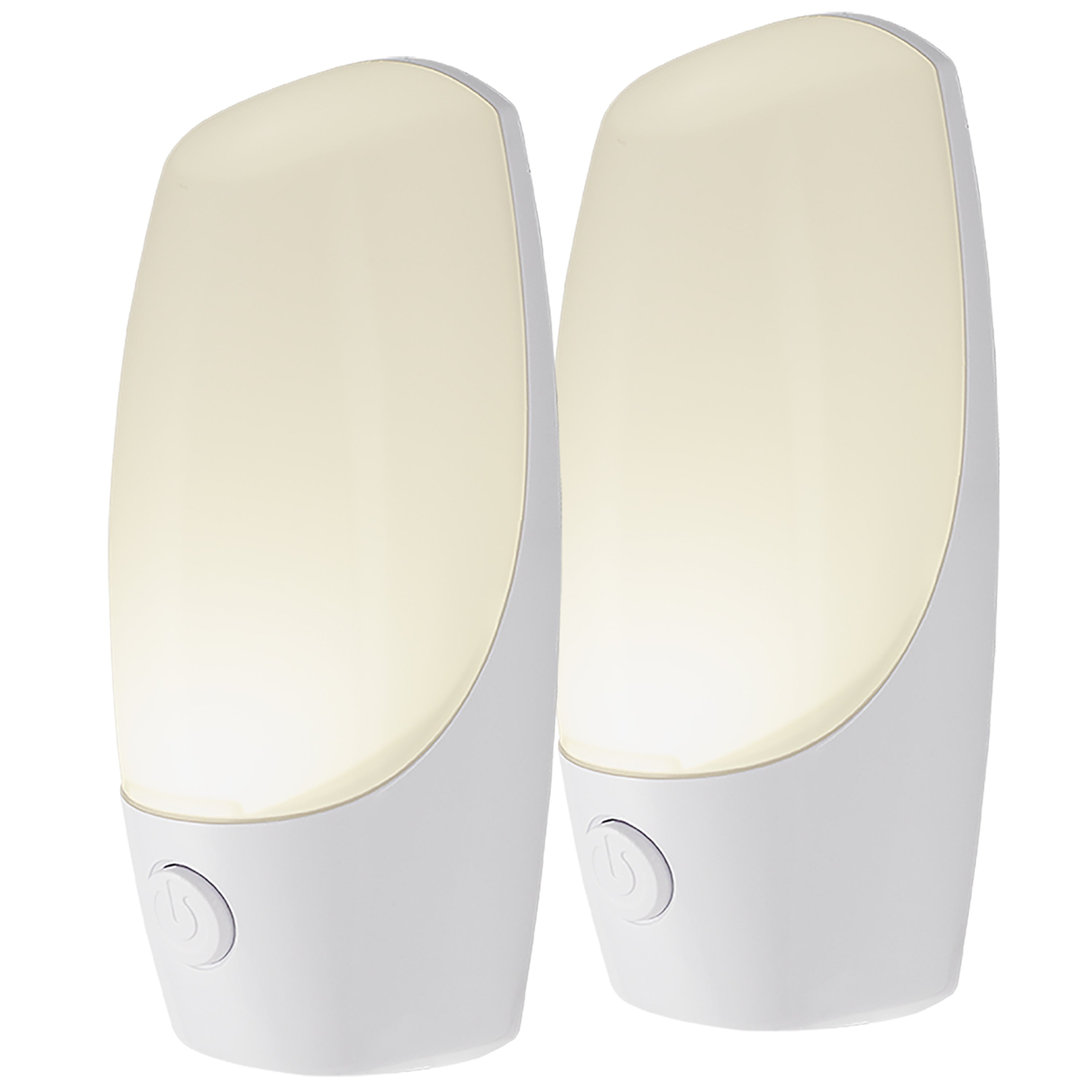 Energizer Manual Button Night Light, 2 Pack, White
