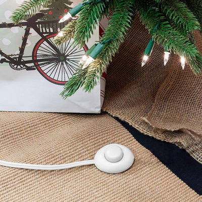 Philips 1-Outlet 9ft. Extension Cord with Foot Switch, White