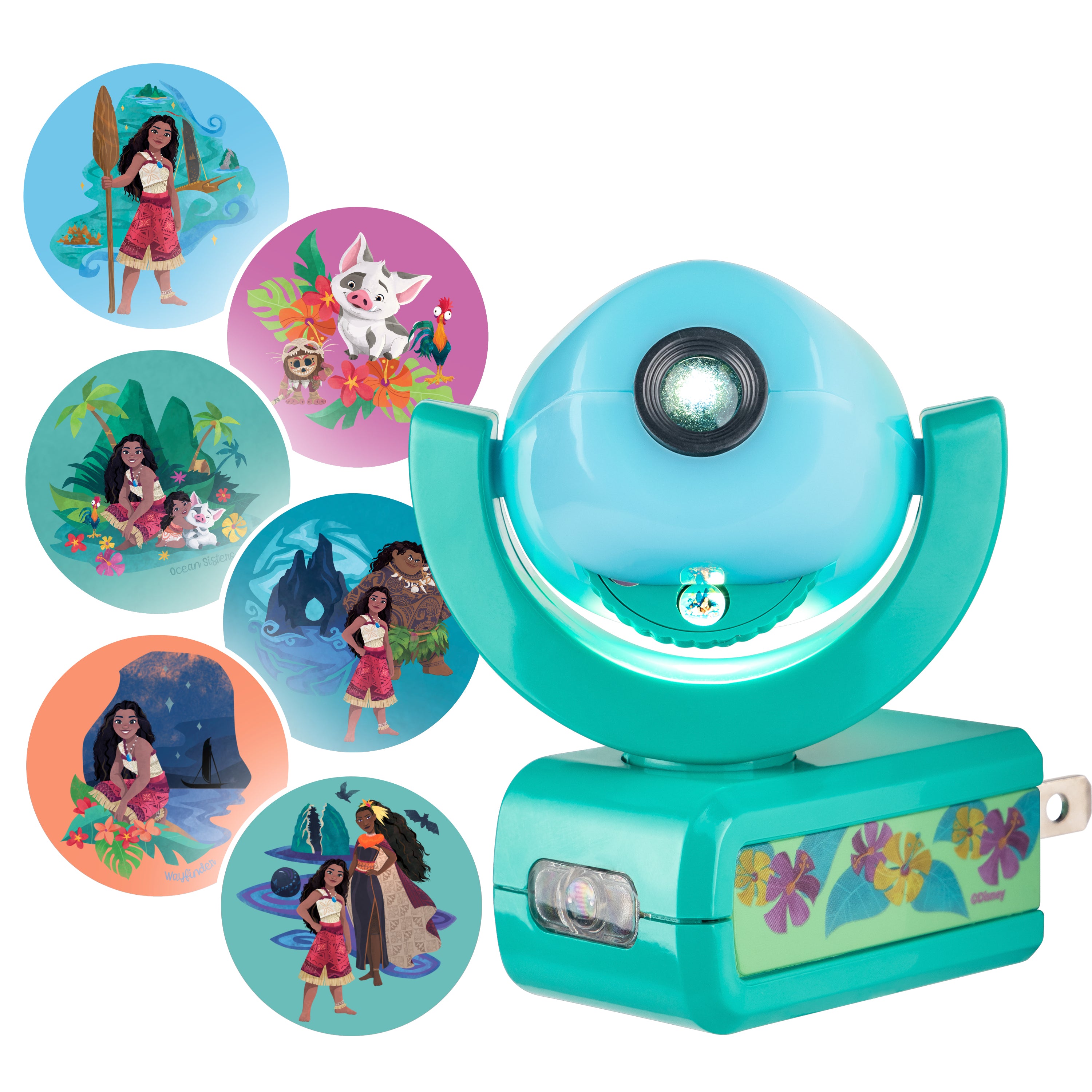 Projectables Logo Disney’s Moana 2 Projectables LED Night Light – Jasco