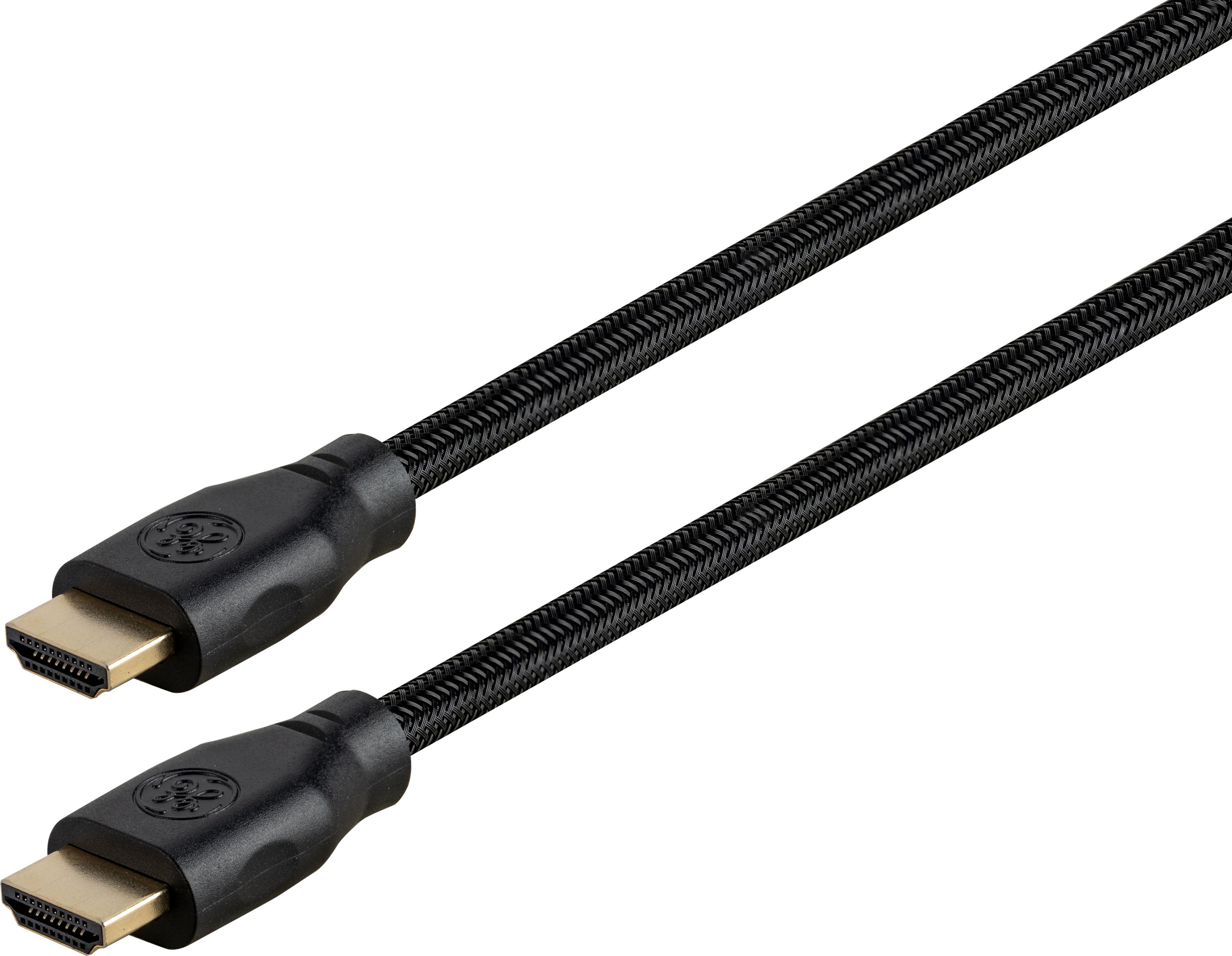 GE-branded UltraPro Premium 8K Ultra High-Speed HDMI 2.1 Cable with Ethernet, 1.5ft., Black