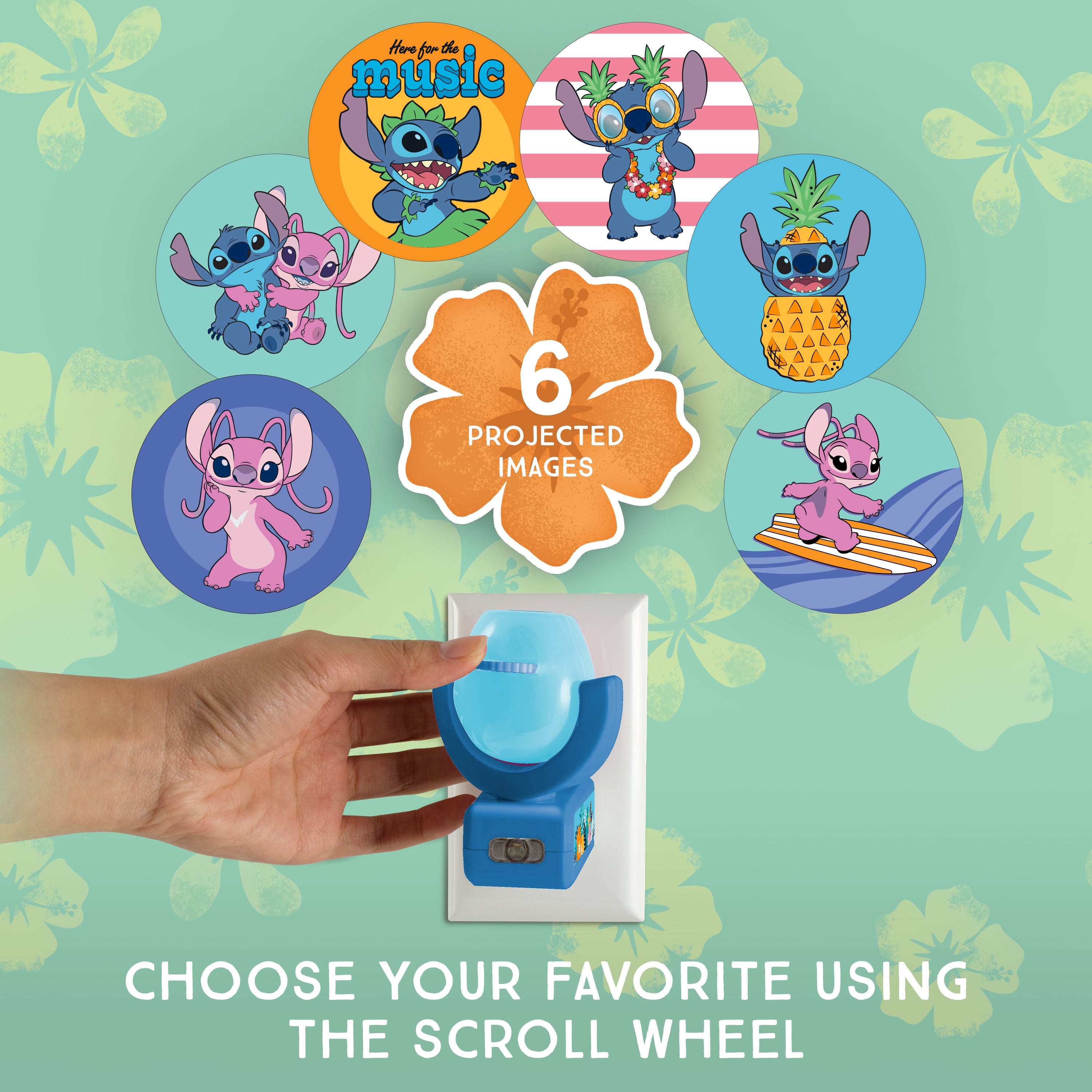 Disney’s Stitch Projectables LED Night Light