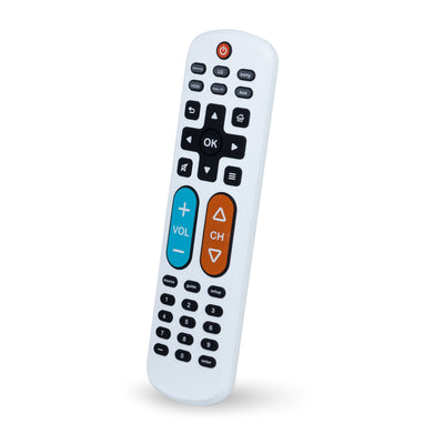 UltraPro 2-Device OneTouch Replacement Universal Remote, Backlit With Big Button