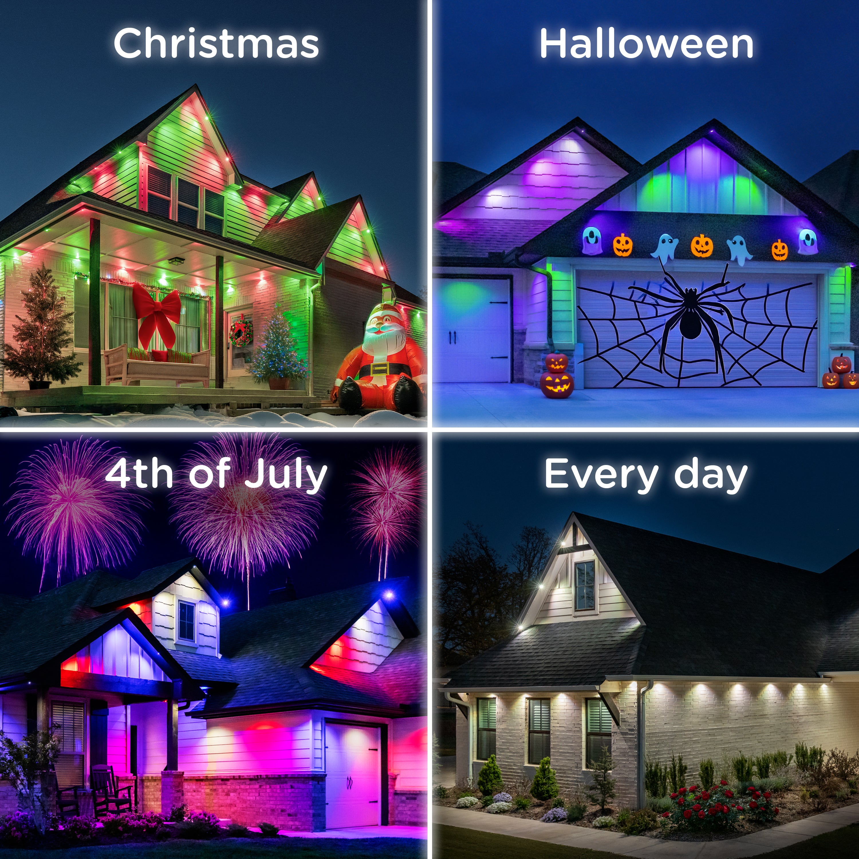 Enbrighten VIBE WiFi Color-Changing Permanent Outdoor Eternity