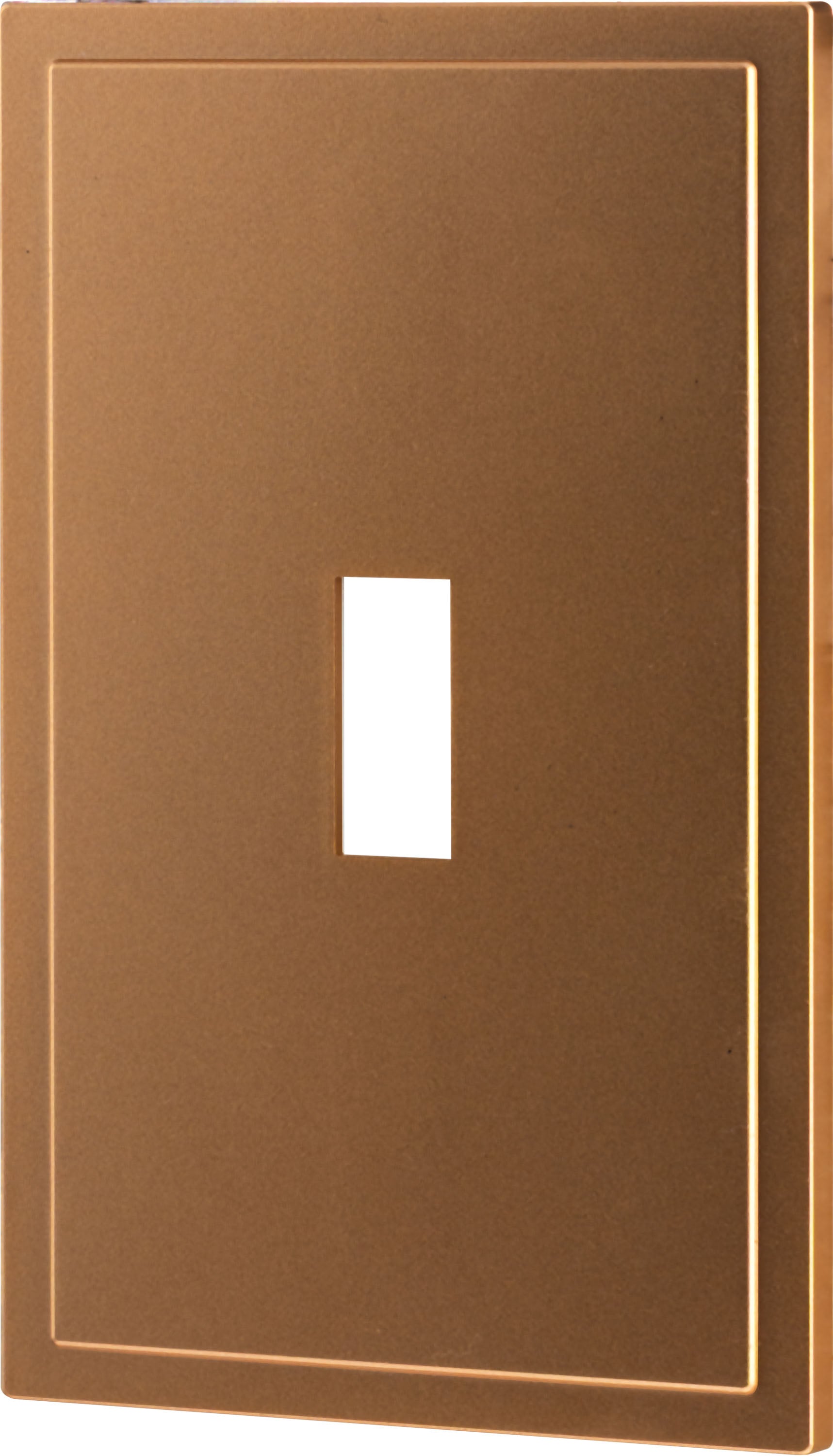 UltraPro Screwless Toggle Switch Wallplate, Brushed Bronze