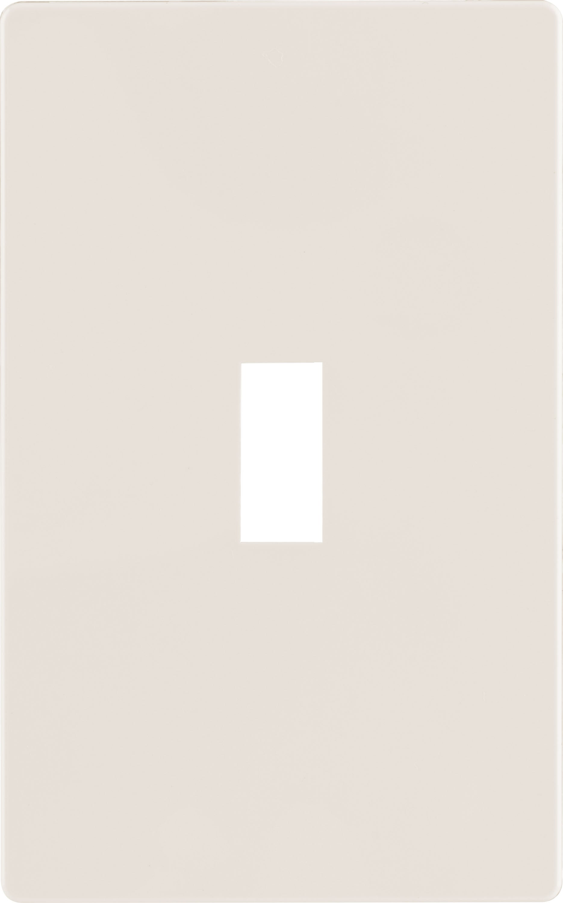 UltraPro Screwless Toggle Switch Wallplate, Light Almond