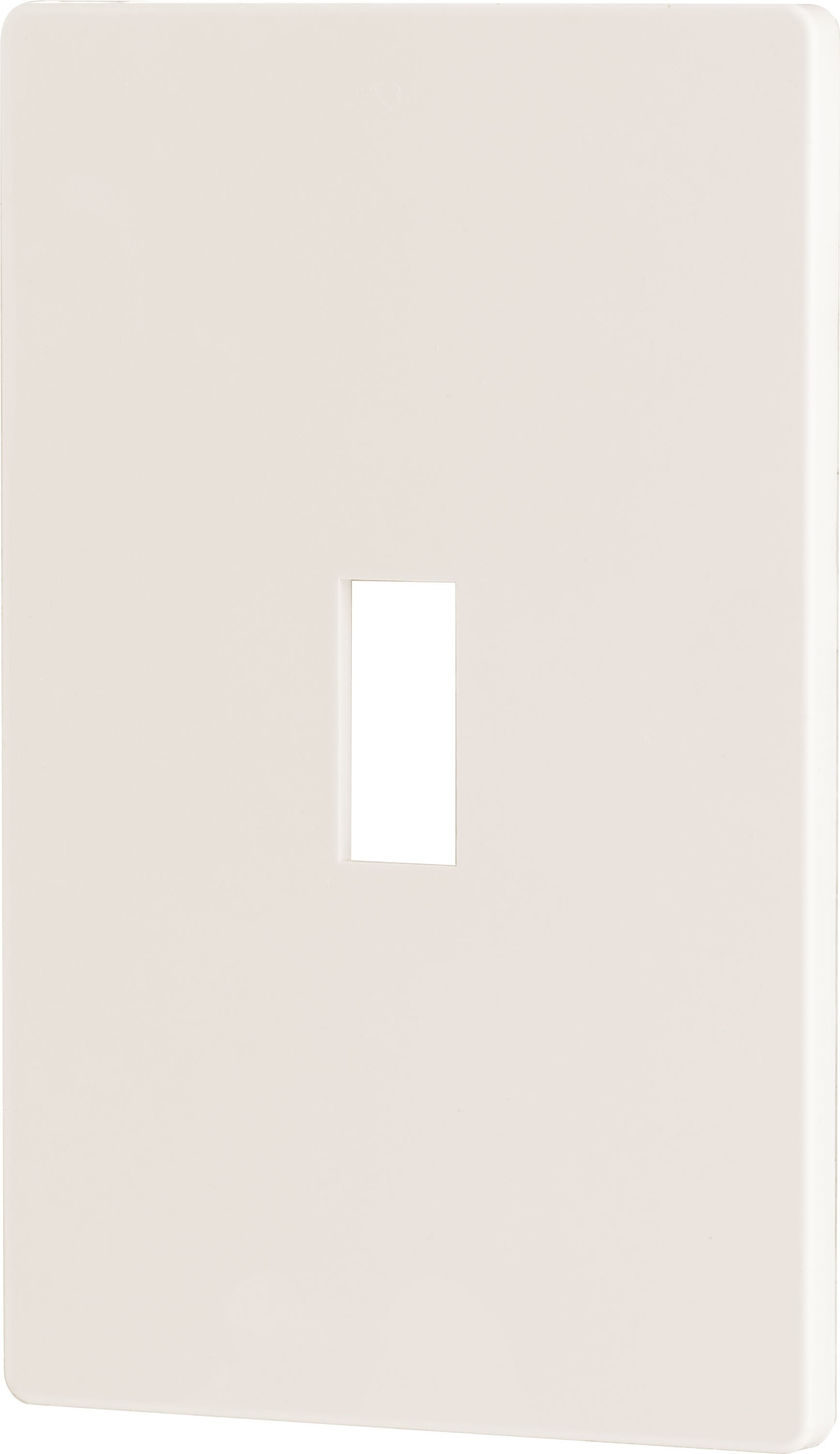 UltraPro Screwless Toggle Switch Wallplate, Light Almond