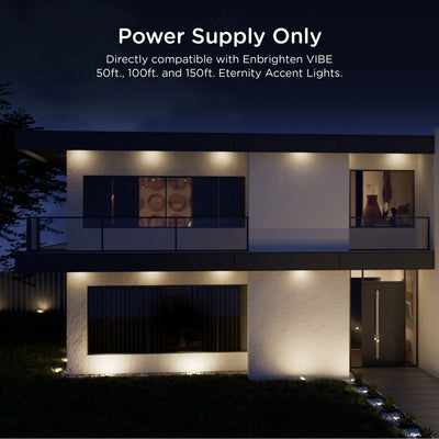 Enbrighten VIBE Eternity Accent Lights Power Supply, Black