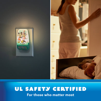 Disney Mickey Mouse Clubhouse Contempo Light-Sensing LED Night Light