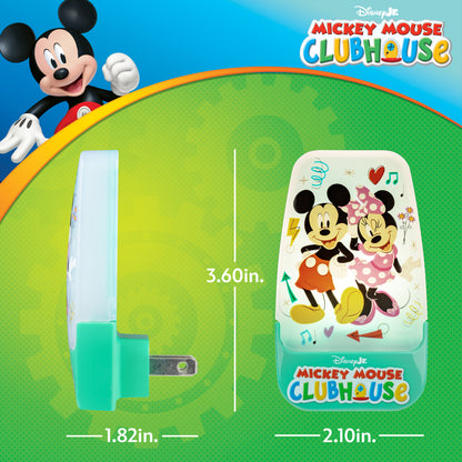 Disney Mickey Mouse Clubhouse Contempo Light-Sensing LED Night Light