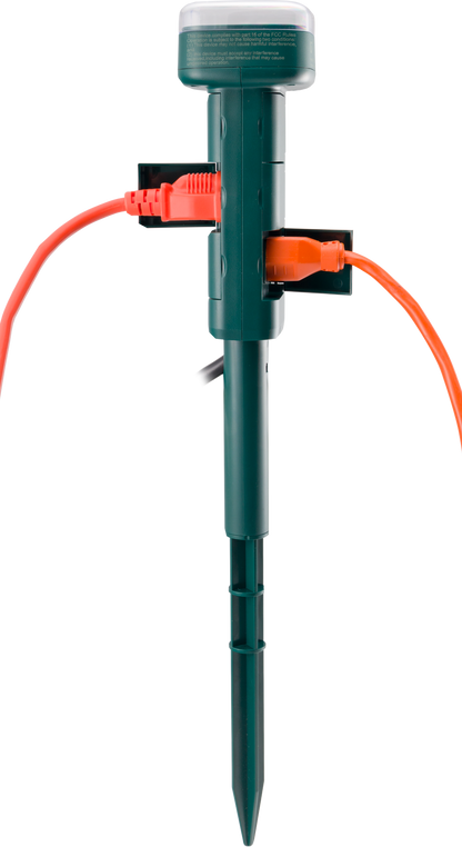 UltraPro 6-Outlet Outdoor Yard Stake Timer