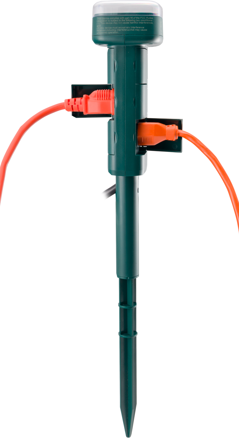 UltraPro 6-Outlet Outdoor Yard Stake Timer