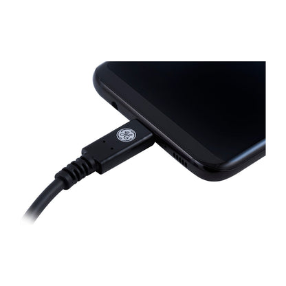 GE 6.5 ft. USB-C Charging Cable, Black