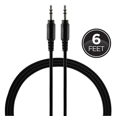 Philips 6ft. 3.5mm Auxiliary Audio Cable, Black