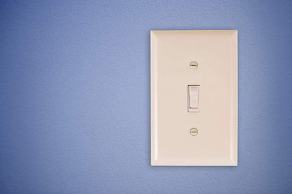 GE Grounding Toggle Switch, Light Almond