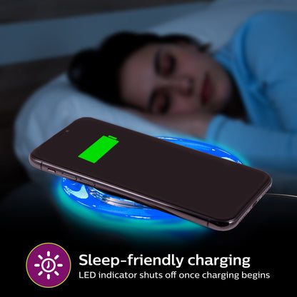 Philips Elite Qi Wireless Charger, Black