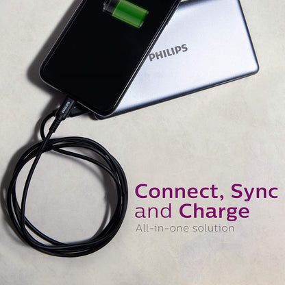 Philips USB-A to Lightning™ 4ft. Charging Cable