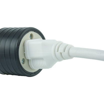 GE Heavy Duty Grounding Connector with Metal Clamp, Black