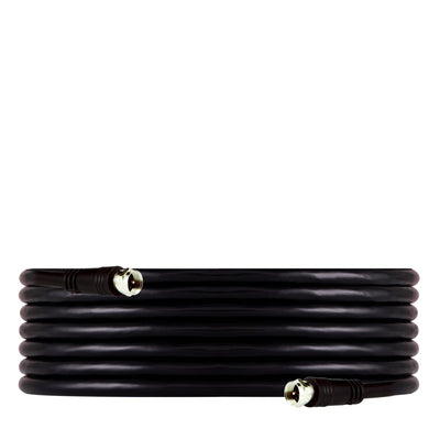 GE 25ft. RG6 Coaxial Cable, Black