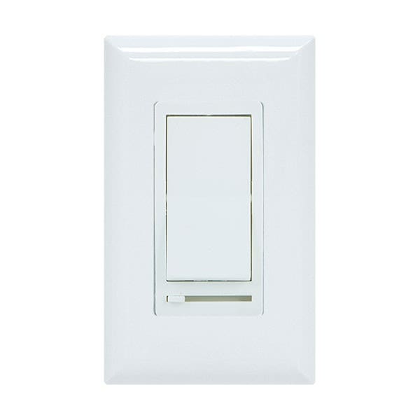 GE Rocker On/Off Dimmer, White