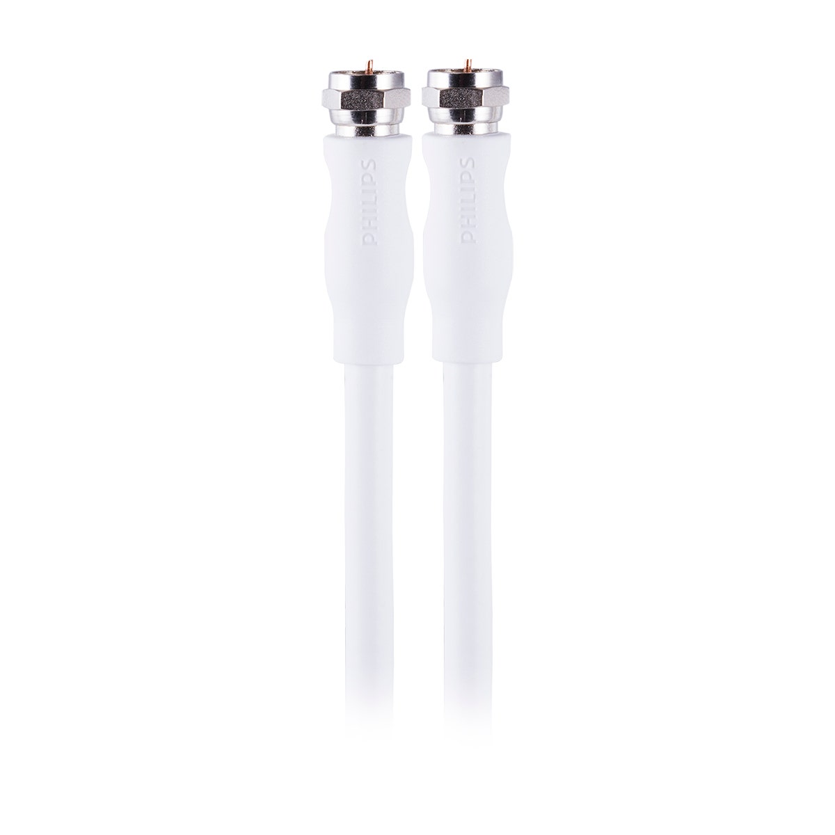 Philips 25 ft. RG6 Coaxial Cable, White