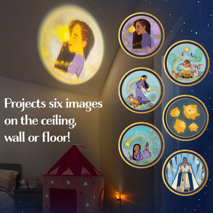 Projectables Disney WISH LED Night Light, Purple