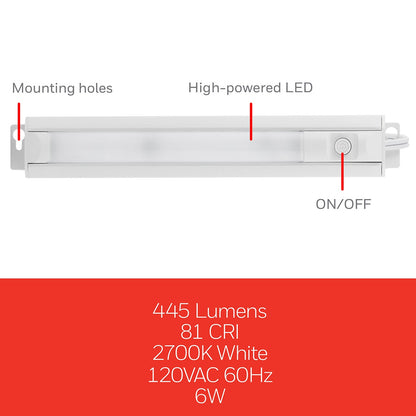UltraPro 16in. Plug-In LED Light Fixture