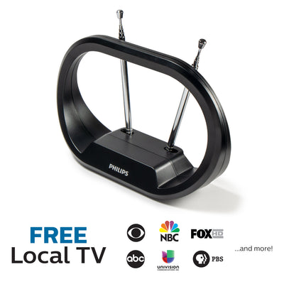 Philips Modern Loop HD Antenna, Black