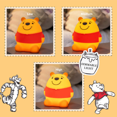 Disney Winnie the Pooh Squish’ems Dimmable Tabletop LED Night Light