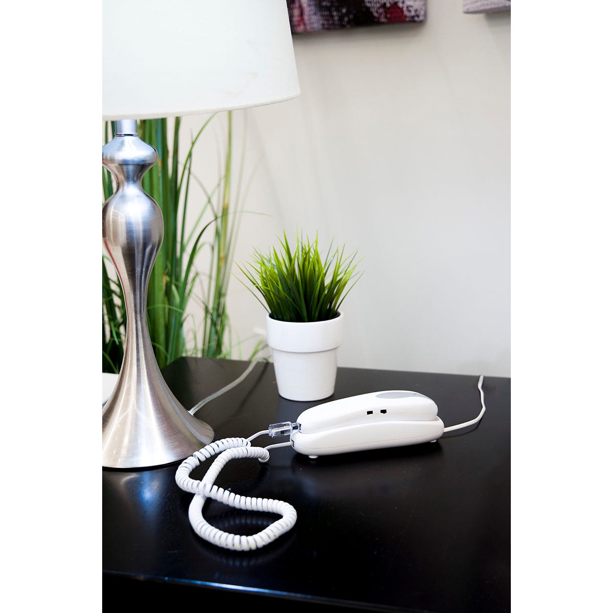 Power Gear 15 ft. Phone Line Cord, Modular Jack Ends, White