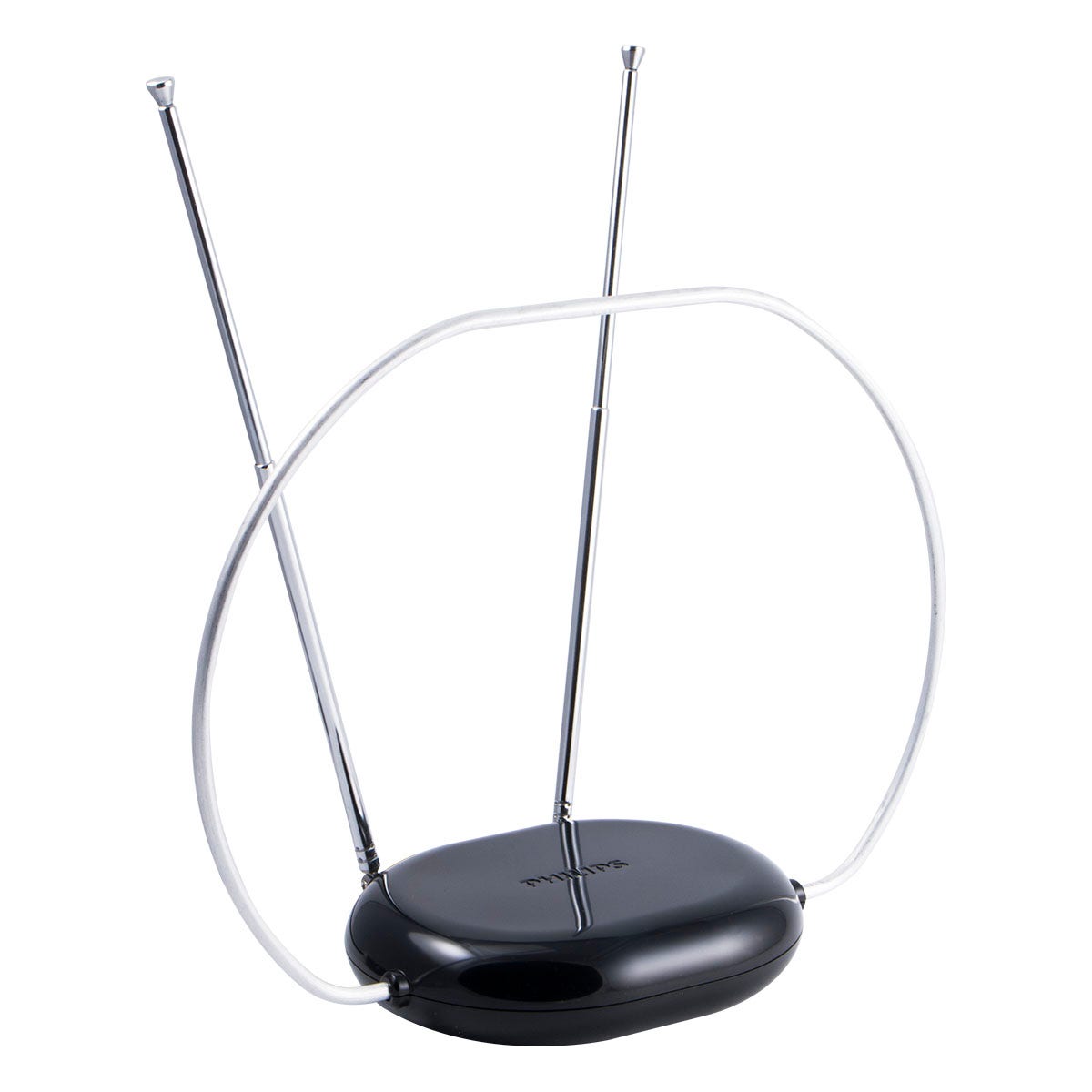 Philips Rabbit Ear HD Antenna, Black