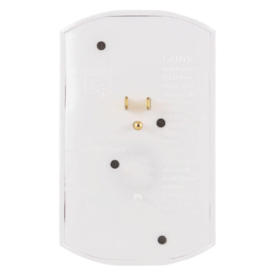 Philips 6-Outlet Wall Tap, White