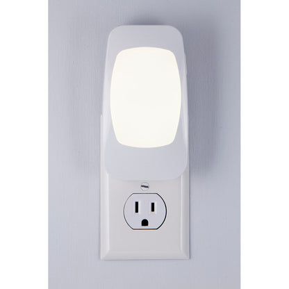 Energizer 4-in-1 Rechargeable Power Failure Light Sensing LED Night Light, 2 Pack, White
