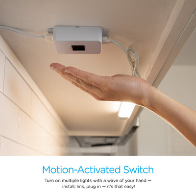Enbrighten BrightLink Motion-Activated Switch, White
