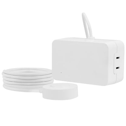 UltraPro 2-Outlet Indoor On/Off Dimmable Lighting Control with Tether, White