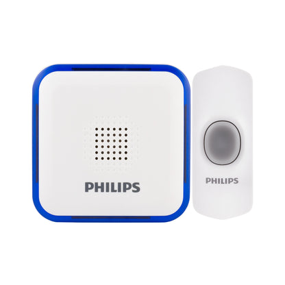 Philips Portable 32-Melody Doorbell Kit, White