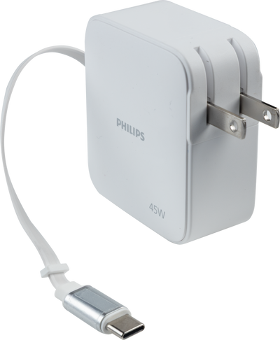 Philips Compact USB-C Rapid Charger with GaN technology
