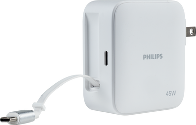 Philips Compact USB-C Rapid Charger with GaN technology