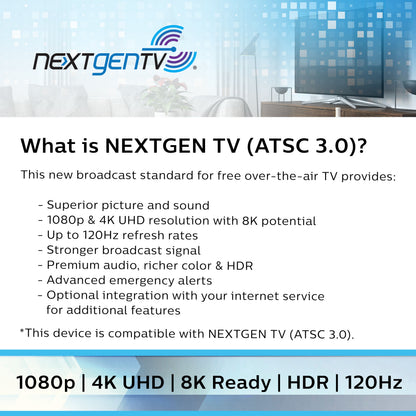 Philips Crystal HD Amplified Antenna