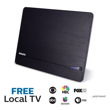 Philips HD Signal Finder Amplified Antenna - Certified Open Box